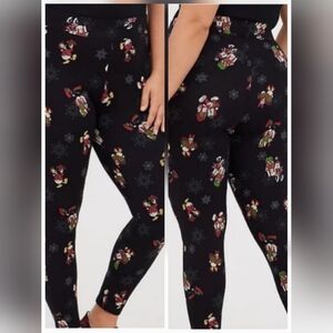 🆕️Torrid Disney Mickey And Friends Xmas Leggings